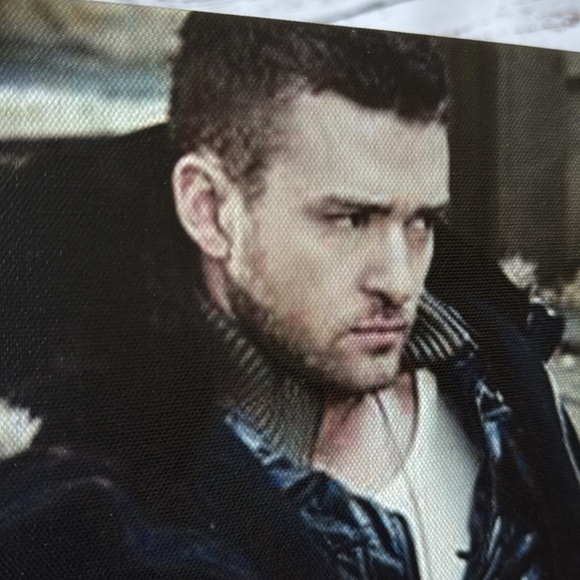 Lot of 2 Justin Timberlake Canvas Wall Prints William Rast Photos & Desk Decor - Picture 15 of 16